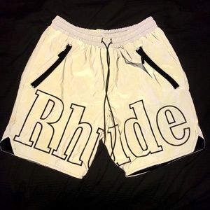 Rhude reflective Shorts Brand New